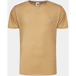 Vêtements Homme T-shirts manches courtes Tommy Jeans DM0DM09586 Marron
