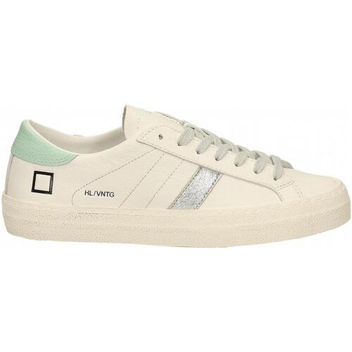 Chaussures Femme Baskets basses Date HILL LOW VINTAGE CALF Blanc
