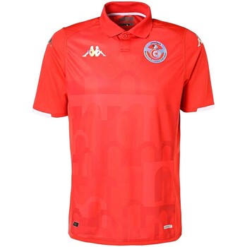 Vêtements Homme T-shirts manches courtes Kappa Maillot Replica Home Tunisie 23/24 Rouge