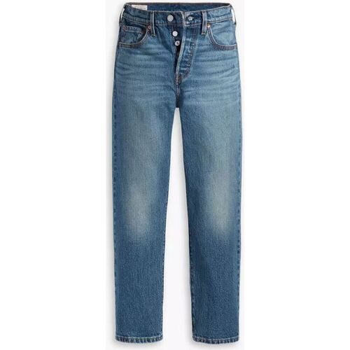 Vêtements Femme Jeans Levi's 36200 0291 L.26 - 501 CROP-STAND OFF Bleu
