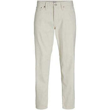 Vêtements Homme Pantalons Jack & Jones 12252087 CHRIS-ECRU Blanc
