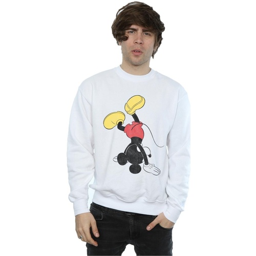 Vêtements Homme Sweats Disney Mickey Mouse Upside Down Blanc