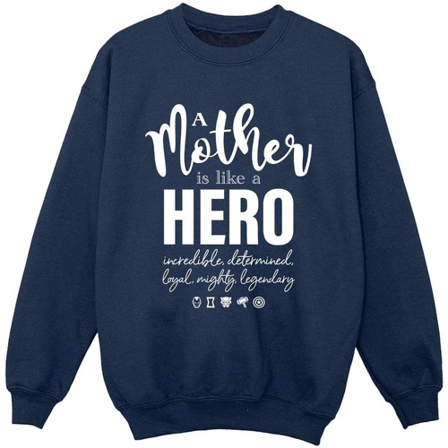 Vêtements Garçon Sweats Marvel Avengers Mother Hero Bleu