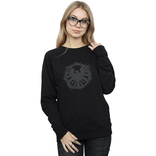 Vêtements Femme Sweats Marvel Agents Of SHIELD Brushed Logo Noir