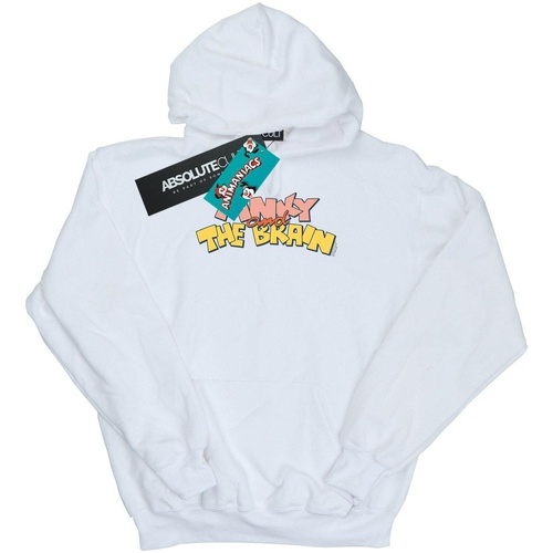Vêtements Fille Sweats Animaniacs Pinky And The Brain Logo Blanc