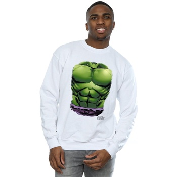 Vêtements Homme Sweats Marvel Hulk Chest Burst Blanc