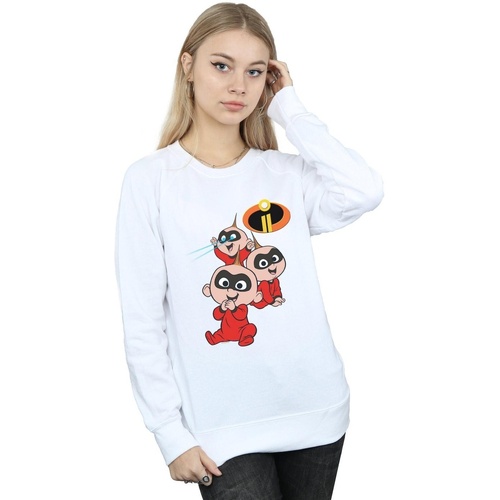 Vêtements Femme Sweats Disney The Incredibles Jak Jak Blanc