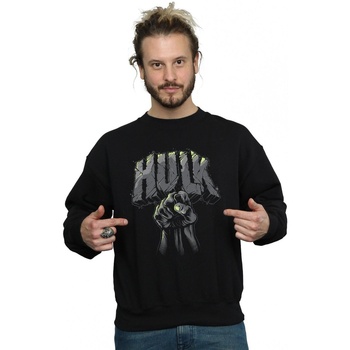 Vêtements Homme Sweats Marvel Hulk Punch Logo Noir