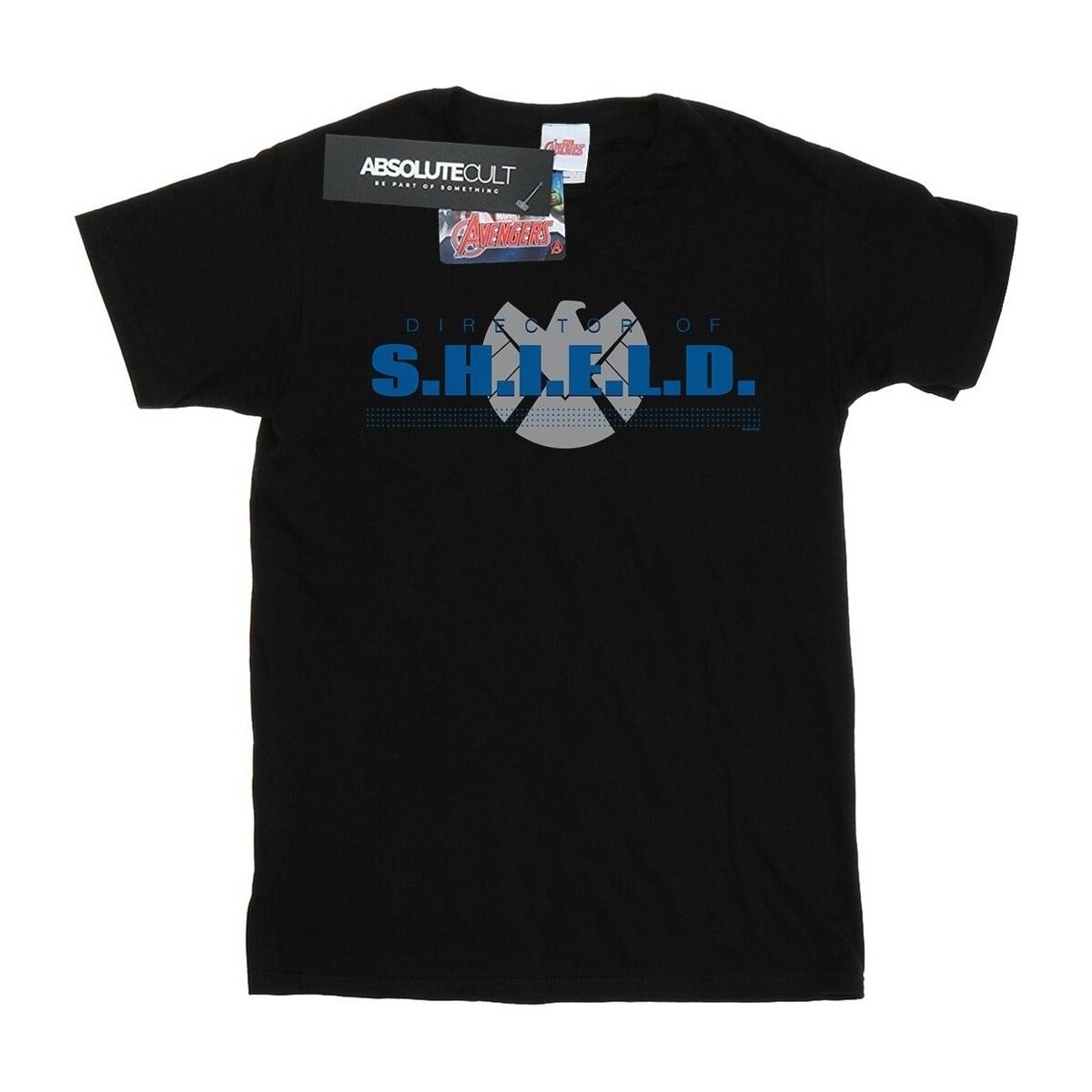 Vêtements Fille T-shirts manches longues Marvel Agents of S.H.I.E.L.D. Director Of S.H.I.E.L.D. Noir