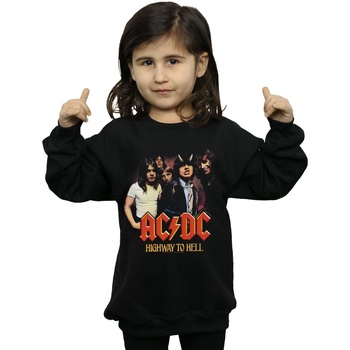 Vêtements Fille Sweats Acdc Highway To Hell Group Noir