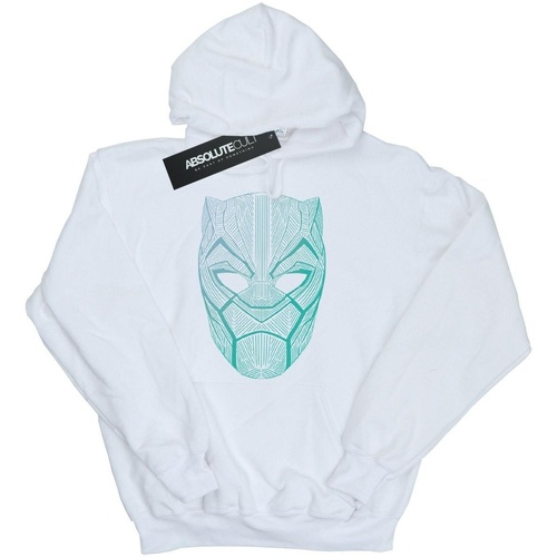 Vêtements Garçon Sweats Marvel Black Panther Tribal Mask Blanc