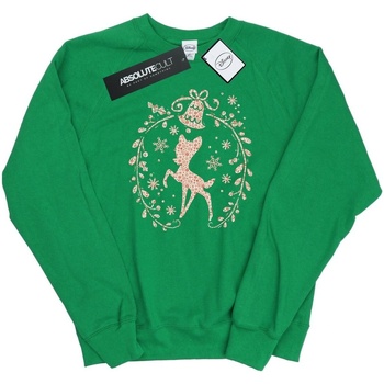 Vêtements Femme Sweats Disney Bambi Christmas Wreath Vert