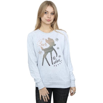 Vêtements Femme Sweats Disney Bambi Winter Deer Gris