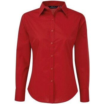 Vêtements Femme Chemises / Chemisiers Premier PR300 Rouge