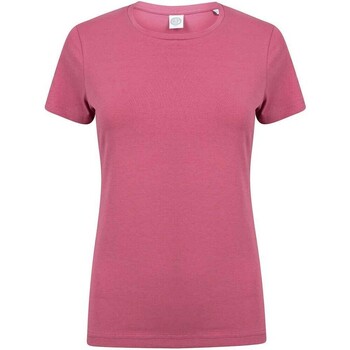 Vêtements Femme T-shirts manches longues Sf SK121 Rouge