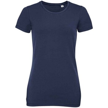 Vêtements Femme T-shirts manches wash Sols Millenium Bleu