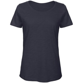 Vêtements Femme T-shirts manches longues B&c B120F Bleu