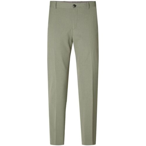Vêtements Homme Pantalons Selected 16087825 SLIM LIAM-VETIVER Vert