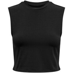 Vêtements Femme Débardeurs / T-shirts sans manche Only 15315376 CHOICE-BLACK Noir
