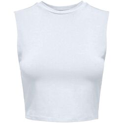 Vêtements Femme Débardeurs / T-shirts sans manche Only 15315376 CHOICE-BRIGHT WHITE Blanc