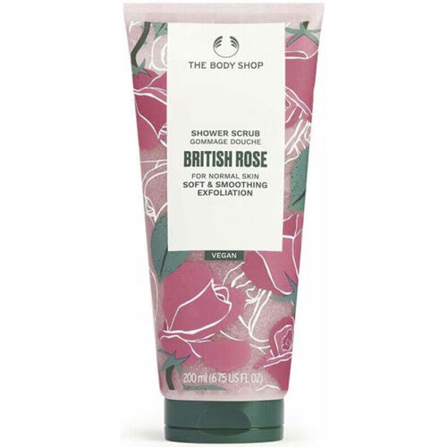 Beauté Soins corps & bain The Body Shop British Rose Gommage Douche 