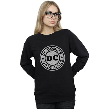 Vêtements Femme Sweats Dc Comics DC Originals Crackle Logo Noir