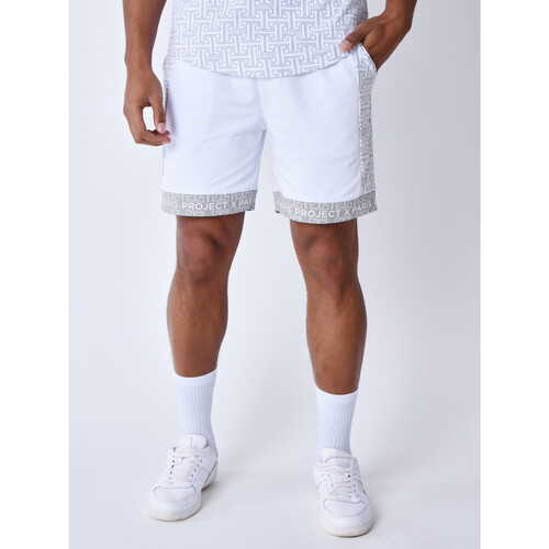 Vêtements Homme Shorts / Bermudas Project X Paris Short 2440091 Blanc