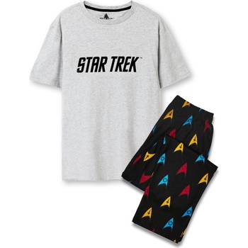 Vêtements Homme Pyjamas / Chemises de nuit Star Trek NS7610 Noir