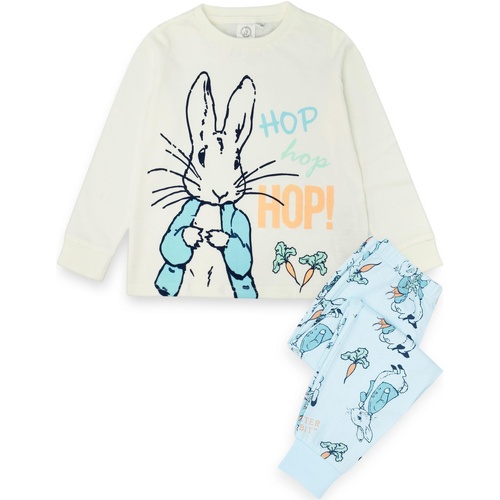 Vêtements Garçon Pyjamas / Chemises de nuit Peter Rabbit Hop Bleu