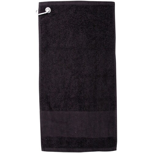 Maison & Déco La sélection preppy Towel City RW9375 Noir