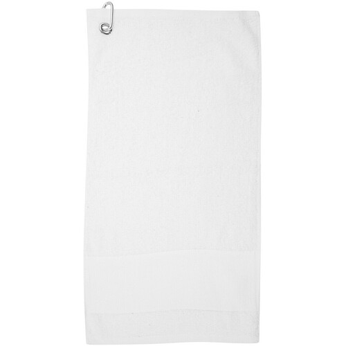 Pulls & Gilets Serviettes et gants de toilette Towel City RW9375 Blanc