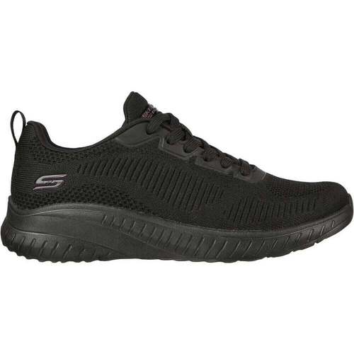 Chaussures Femme Running / trail Skechers BOBS SQUAD CHAOS - FACE OFF Noir