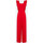 Vêtements Femme Jeans 3/4 & 7/8 Naf Naf TUTA LUNGA CON BRETELLE Art. SEND13 Rouge