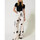 Vêtements Femme Jeans 3/4 & 7/8 Twin Set PANTALONE A PALAZZO IN CREPE A FIORI Art. 241TP2606 
