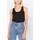 Vêtements Femme Jeans 3/4 & 7/8 Twin Set TOP NERO CON PIZZO Art. 211TT2465 