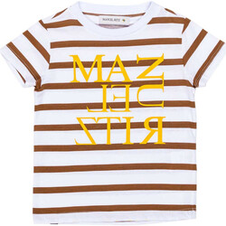 Vêtements Femme T-shirts & Polos Manuel Ritz MANUEL RITZ T-SHIRT A RIGHE CON LOGO Art. MR1365 