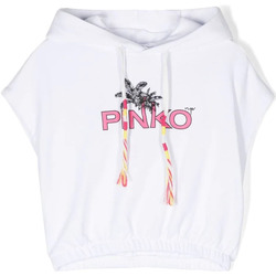 Vêtements Femme Sweats Pinko PINKO UP FELPA CROPPED CON STAMPA Art. 033691 