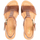 Chaussures Femme Sandales et Nu-pieds Gabor Sandales en cuir à talon compensé Marron