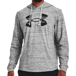 Under Armour Commit Training Recover fleece jacket in black and grey