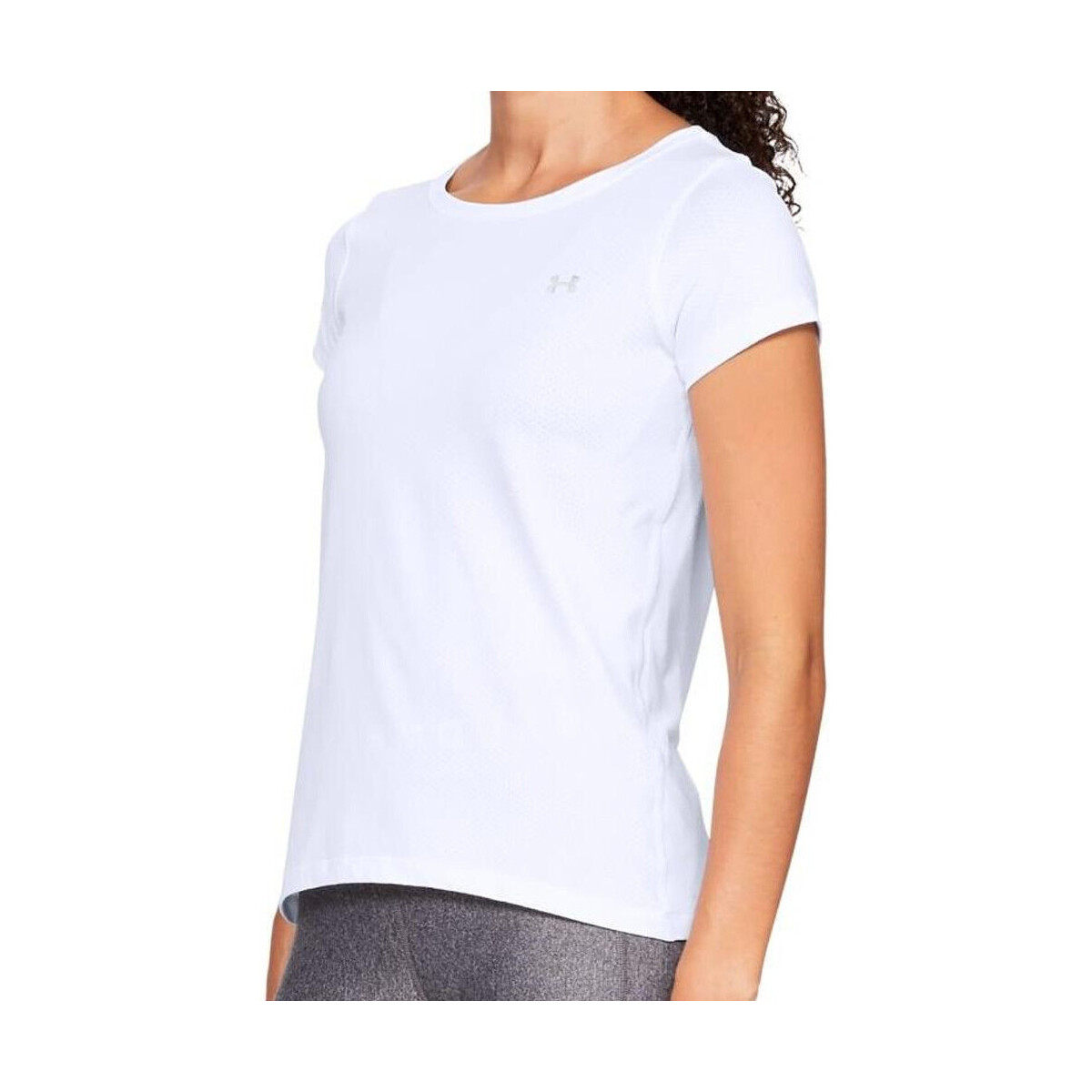 Vêtements Femme T-shirts & Polos Under Armour 1328964-100 Blanc