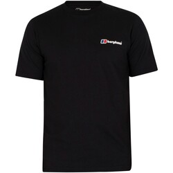 Vêtements Homme T-shirts manches courtes Berghaus T-shirt bio à logo classique Noir