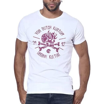 Vêtements Homme T-shirts manches courtes Von Dutch VD/TRC/LOAD Blanc