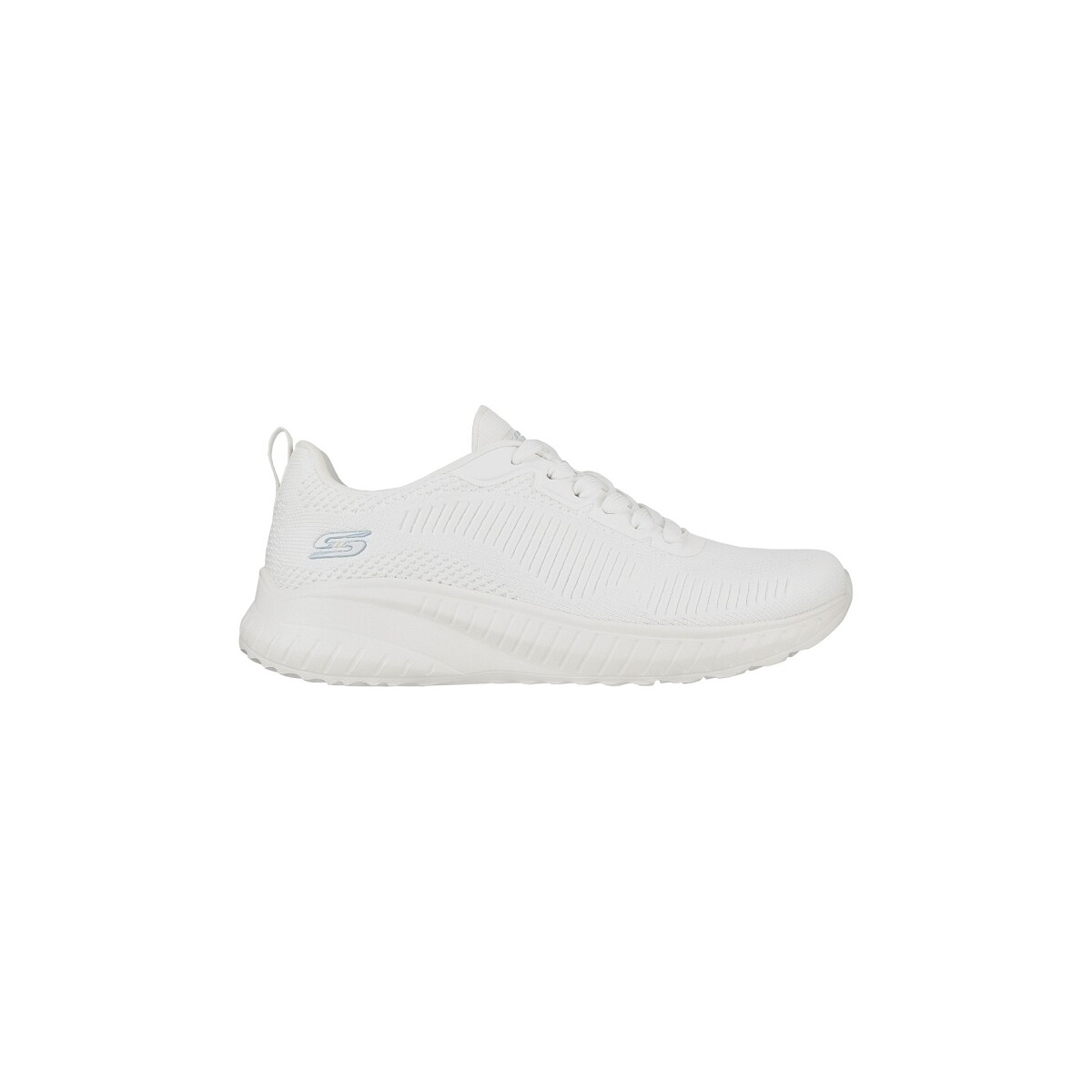 Chaussures Femme Baskets mode Skechers BOBS SQUAD CHAOS - FACE O Blanc