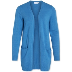 Vêtements Femme Manteaux Vila Noos Ril Cardigan - Cloisonne Bleu