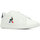 Chaussures Enfant Baskets mode Le Coq Sportif Courtset 2 Gs Blanc