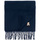 Accessoires textile Femme Echarpes / Etoles / Foulards Moschino Sciarpa Donna Dark Blue 50124-M5293 Bleu