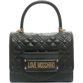 Sacs Femme Sacs Love Moschino Hand Bag Borsa Donna Nero Gold JC4055PP1ILA0000 Noir