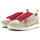 Chaussures Femme Bottes Panchic PANCHIC Sneaker Donna Fog Fuchsia P01W011-00552110 Beige