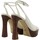 Chaussures Femme Multisport Guess Sandalo Donna Tacco Alto Ivory Bianco FLJINALEA03 Blanc