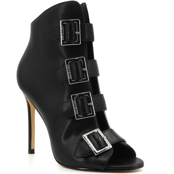Chaussures Femme Bottes Guess Stivaletto Tronchetto Donna Black FLJAISLEA09 Noir